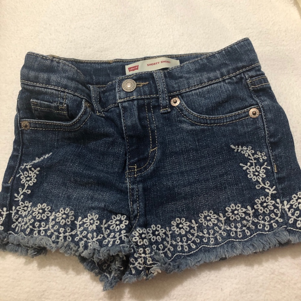Girls jean shorts